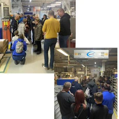 Gyárbejárás a modern gyárak éjszakája rendezvényen